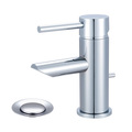 Pioneer Faucets Single Handel Bathroom Faucet, Compression Hose, Single Hole, Chrome 3MT170
